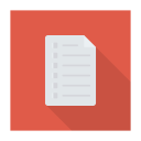 پیش‌نمایش فایل document-1133 از پک کسب‌وکار و اداره – سبک فلت مربعی سایه‌دار