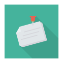 پیش‌نمایش فایل document-1136 از پک کسب‌وکار و اداره – سبک فلت مربعی سایه‌دار