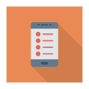 پیش‌نمایش فایل mobile-apps-2 از پک کسب‌وکار و اداره – سبک فلت مربعی سایه‌دار