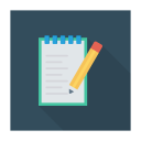 پیش‌نمایش فایل notes-200 از پک کسب‌وکار و اداره – سبک فلت مربعی سایه‌دار