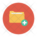 پیش‌نمایش فایل add-folder-18 از پک Business And Office Flat Circle 