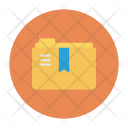 پیش‌نمایش فایل bookmark-folder-14 از پک Business And Office Flat Circle 