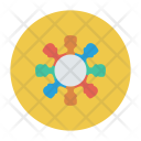 پیش‌نمایش فایل business-team-10 از پک Business And Office Flat Circle 