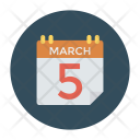 پیش‌نمایش فایل calendar-1526 از پک Business And Office Flat Circle 