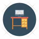 پیش‌نمایش فایل computer-1381 از پک Business And Office Flat Circle 