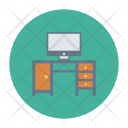 پیش‌نمایش فایل computer-1383 از پک Business And Office Flat Circle 