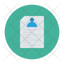 پیش‌نمایش فایل resume-35 از پک Business And Office Flat Circle 