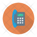 پیش‌نمایش فایل phone-1625 از پک کسب‌وکار و اداره – سبک فلت دایره‌ای سایه‌دار