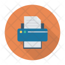 پیش‌نمایش فایل printer-486 از پک کسب‌وکار و اداره – سبک فلت دایره‌ای سایه‌دار