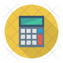 پیش‌نمایش فایل calculator-852 از پک کسب‌وکار و اداره – سبک فلت دایره‌ای سایه‌دار