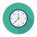 پیش‌نمایش فایل clock-1033 از پک کسب‌وکار و اداره – سبک فلت دایره‌ای سایه‌دار