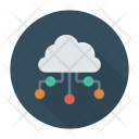 پیش‌نمایش فایل cloud-computing-27 از پک کسب‌وکار و اداره – سبک فلت دایره‌ای سایه‌دار