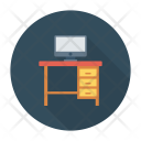 پیش‌نمایش فایل computer-1384 از پک کسب‌وکار و اداره – سبک فلت دایره‌ای سایه‌دار