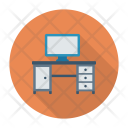 پیش‌نمایش فایل computer-1385 از پک کسب‌وکار و اداره – سبک فلت دایره‌ای سایه‌دار