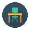 پیش‌نمایش فایل desk-287 از پک کسب‌وکار و اداره – سبک فلت دایره‌ای سایه‌دار