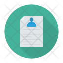 پیش‌نمایش فایل resume-36 از پک کسب‌وکار و اداره – سبک فلت دایره‌ای سایه‌دار