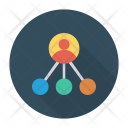 پیش‌نمایش فایل employee-connection از پک کسب‌وکار و اداره – سبک فلت دایره‌ای سایه‌دار