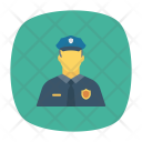 پیش‌نمایش فایل policeman-19 از پک آواتارهای فلت دایره‌ای گوشه‌گرد