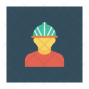 پیش‌نمایش فایل construction-worker-1 از پک آواتارهای و آیکن‌های فلت مربعی