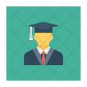 پیش‌نمایش فایل graduate-112 از پک آواتارهای و آیکن‌های فلت مربعی