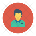 پیش‌نمایش فایل boy-261 از پک Avatar Flat Circle 
