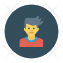 پیش‌نمایش فایل boy-262 از پک Avatar Flat Circle 