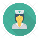 پیش‌نمایش فایل nurse-127 از پک آواتارهای فلت دایره‌ای سایه‌دار