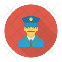 پیش‌نمایش فایل police-159 از پک آواتارهای فلت دایره‌ای سایه‌دار