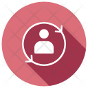 پیش‌نمایش فایل refresh-user-2 از پک رابط کاربری – سبک دایره‌ای سایه‌دار