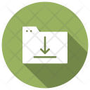 پیش‌نمایش فایل download-folder-23 از پک رابط کاربری – سبک دایره‌ای سایه‌دار
