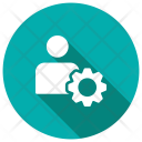 پیش‌نمایش فایل employee-setting از پک رابط کاربری – سبک دایره‌ای سایه‌دار