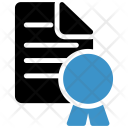پیش‌نمایش فایل certificate-297 از پک User Interface Blue & Black 