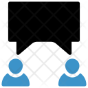پیش‌نمایش فایل chatting-285 از پک User Interface Blue & Black 