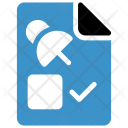 پیش‌نمایش فایل checklist-521 از پک User Interface Blue & Black 