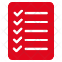 پیش‌نمایش فایل checklist-522 از پک رابط کاربری قرمز و مشکی