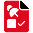 پیش‌نمایش فایل checklist-523 از پک رابط کاربری قرمز و مشکی