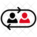 پیش‌نمایش فایل connected-employee-2 از پک رابط کاربری قرمز و مشکی