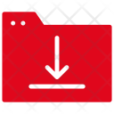 پیش‌نمایش فایل download-folder-27 از پک رابط کاربری قرمز و مشکی