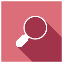 پیش‌نمایش فایل magnifier-388 از پک رابط کاربری – سبک مربعی سایه‌دار