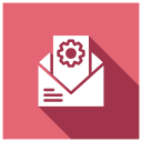 پیش‌نمایش فایل setting-mail-7 از پک رابط کاربری – سبک مربعی سایه‌دار