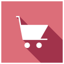پیش‌نمایش فایل shopping-cart-55 از پک رابط کاربری – سبک مربعی سایه‌دار