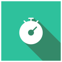 پیش‌نمایش فایل stopwatch-250 از پک رابط کاربری – سبک مربعی سایه‌دار