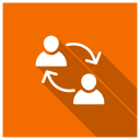 پیش‌نمایش فایل user-communication-20 از پک رابط کاربری – سبک مربعی سایه‌دار