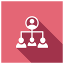پیش‌نمایش فایل business-structure-5 از پک رابط کاربری – سبک مربعی سایه‌دار