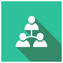 پیش‌نمایش فایل connected-group از پک رابط کاربری – سبک مربعی سایه‌دار