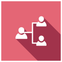 پیش‌نمایش فایل office-structure-33 از پک رابط کاربری – سبک مربعی سایه‌دار