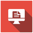 پیش‌نمایش فایل online-document-16 از پک رابط کاربری – سبک مربعی سایه‌دار
