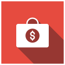 پیش‌نمایش فایل briefcase-653 از پک رابط کاربری – سبک مربعی سایه‌دار