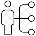 پیش‌نمایش فایل connect-user-10 از پک User Interface Thin Line 