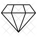 پیش‌نمایش فایل diamond-596 از پک User Interface Thin Line 